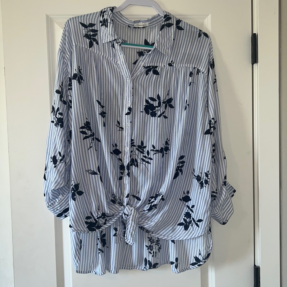 Maurice’s floral blouse.